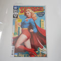Comic book featuring Supergirl on a white background