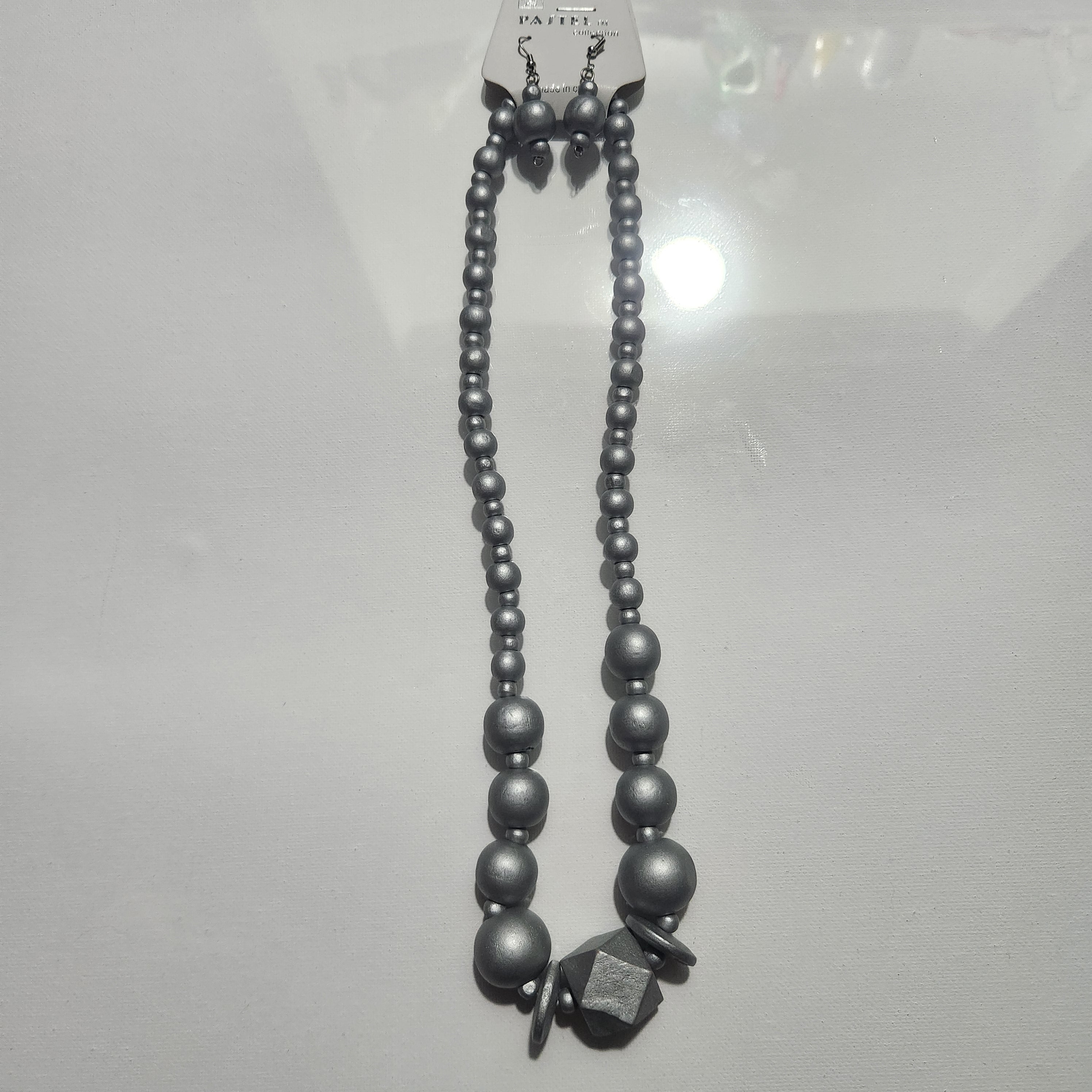 Pastel Necklace & Earring Set